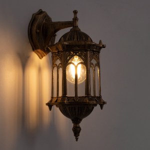 glo-00658-00658_2 GLOBOSTAR® DARCY 00658 VINTAGE ΦΩΤΙΣΤΙΚΟ ΤΟΙΧΟΥ - ΑΠΛΙΚΑ ΜΕ ΝΤΟΥΙ 1 X E27 AC 220-240V IP20