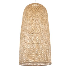 glo-00670-00670_0 GLOBOSTAR® CALERO 00670 BOHO ΚΡΕΜΑΣΤΟ ΦΩΤΙΣΤΙΚΟ ΚΑΜΠΑΝΑ ΜΟΝΟΦΩΤΟ 1 X E27 IP20 ΜΠΕΖ ΞΥΛΟ - 