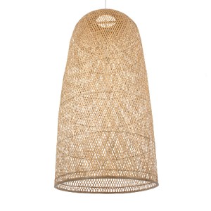 glo-00670-00670_5 GLOBOSTAR® CALERO 00670 BOHO ΚΡΕΜΑΣΤΟ ΦΩΤΙΣΤΙΚΟ ΚΑΜΠΑΝΑ ΜΟΝΟΦΩΤΟ 1 X E27 IP20 ΜΠΕΖ ΞΥΛΟ - 