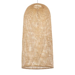 glo-00671-00671_0 GLOBOSTAR® CALERO 00671 BOHO ΚΡΕΜΑΣΤΟ ΦΩΤΙΣΤΙΚΟ ΚΑΜΠΑΝΑ ΜΟΝΟΦΩΤΟ 1 X E27 IP20 ΜΠΕΖ ΞΥΛΟ - 