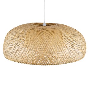 glo-00673-00673_6 GLOBOSTAR® SAN TROPEZ 00673 BOHO ΚΡΕΜΑΣΤΟ ΦΩΤΙΣΤΙΚΟ ΠΛΕΓΜΑ ΜΟΝΟΦΩΤΟ 1 X E27 IP20 ΜΠΕΖ ΞΥΛΟ