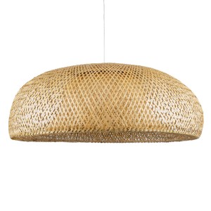 glo-00673-9664f8_00673_0 GLOBOSTAR® SAN TROPEZ 00673 BOHO ΚΡΕΜΑΣΤΟ ΦΩΤΙΣΤΙΚΟ ΠΛΕΓΜΑ ΜΟΝΟΦΩΤΟ 1 X E27 IP20 ΜΠΕΖ ΞΥΛΟ