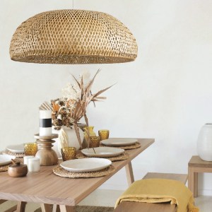 glo-00673-post_24 GLOBOSTAR® SAN TROPEZ 00673 BOHO ΚΡΕΜΑΣΤΟ ΦΩΤΙΣΤΙΚΟ ΠΛΕΓΜΑ ΜΟΝΟΦΩΤΟ 1 X E27 IP20 ΜΠΕΖ ΞΥΛΟ