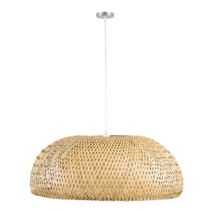 glo-00674-00674_3 GLOBOSTAR® SAN TROPEZ 00674 BOHO ΚΡΕΜΑΣΤΟ ΦΩΤΙΣΤΙΚΟ ΑΝΑΡΤΗΣΗ ΜΟΝΟΦΩΤΟ 1 X E27 IP20 ΜΠΕΖ ΞΥ