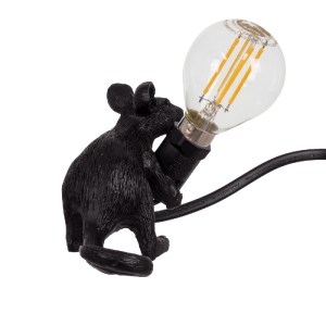 glo-00675-00675_4 GLOBOSTAR® MOUSE 00675 VINTAGE ΕΠΙΤΡΑΠΕΖΙΟ ΦΩΤΙΣΤΙΚΟ ΠΟΡΤΑΤΙΦ ΛΑΜΠΑΤΕΡ ΜΟΝΟΦΩΤΟ ΜΕ ΝΤΟΥΙ 1