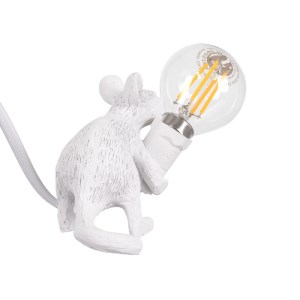 glo-00676-00676_4 GLOBOSTAR® MOUSE 00676 VINTAGE ΕΠΙΤΡΑΠΕΖΙΟ ΦΩΤΙΣΤΙΚΟ ΠΟΡΤΑΤΙΦ ΛΑΜΠΑΤΕΡ ΜΟΝΟΦΩΤΟ ΜΕ ΝΤΟΥΙ 1