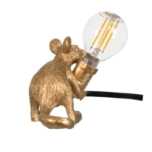 glo-00677-00677_4 GLOBOSTAR® MOUSE 00677 VINTAGE ΕΠΙΤΡΑΠΕΖΙΟ ΦΩΤΙΣΤΙΚΟ ΠΟΡΤΑΤΙΦ ΛΑΜΠΑΤΕΡ ΜΟΝΟΦΩΤΟ ΜΕ ΝΤΟΥΙ 1