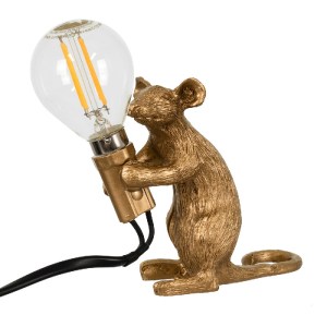 glo-00680-00680_0 GLOBOSTAR® MOUSE 00680 VINTAGE ΕΠΙΤΡΑΠΕΖΙΟ ΦΩΤΙΣΤΙΚΟ ΠΟΡΤΑΤΙΦ ΛΑΜΠΑΤΕΡ ΜΟΝΟΦΩΤΟ ΜΕ ΝΤΟΥΙ 1