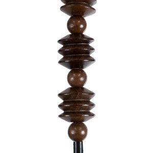 glo-00692-00692_3 GLOBOSTAR® BEADS 00692 VINTAGE ΚΡΕΜΑΣΤΟ ΦΩΤΙΣΤΙΚΟ ΑΝΑΡΤΗΣΗ ΜΟΝΟΦΩΤΟ 1 X E27 IP20 ΚΑΦΕ ΞΥΛΟ