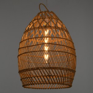 glo-00710-00710_2 GLOBOSTAR® TAHITI 00710 BOHO ΚΡΕΜΑΣΤΟ ΦΩΤΙΣΤΙΚΟ ΠΛΕΓΜΑ ΜΟΝΟΦΩΤΟ 1 X E27 IP20 ΜΠΕΖ ΞΥΛΟ - Μ