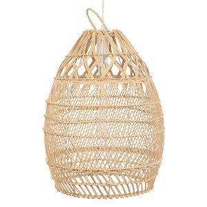glo-00710-00710_5 GLOBOSTAR® TAHITI 00710 BOHO ΚΡΕΜΑΣΤΟ ΦΩΤΙΣΤΙΚΟ ΠΛΕΓΜΑ ΜΟΝΟΦΩΤΟ 1 X E27 IP20 ΜΠΕΖ ΞΥΛΟ - Μ