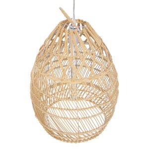 glo-00710-00710_6 GLOBOSTAR® TAHITI 00710 BOHO ΚΡΕΜΑΣΤΟ ΦΩΤΙΣΤΙΚΟ ΠΛΕΓΜΑ ΜΟΝΟΦΩΤΟ 1 X E27 IP20 ΜΠΕΖ ΞΥΛΟ - Μ