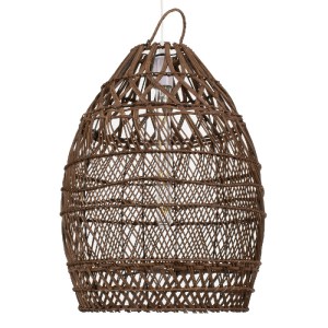 glo-00711-00711_4 GLOBOSTAR® TAHITI 00711 BOHO ΚΡΕΜΑΣΤΟ ΦΩΤΙΣΤΙΚΟ ΠΛΕΓΜΑ ΜΟΝΟΦΩΤΟ 1 X E27 IP20 ΚΑΦΕ ΞΥΛΟ - Μ
