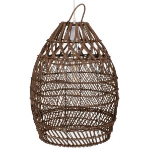 glo-00711-00711_5 GLOBOSTAR® TAHITI 00711 BOHO ΚΡΕΜΑΣΤΟ ΦΩΤΙΣΤΙΚΟ ΠΛΕΓΜΑ ΜΟΝΟΦΩΤΟ 1 X E27 IP20 ΚΑΦΕ ΞΥΛΟ - Μ