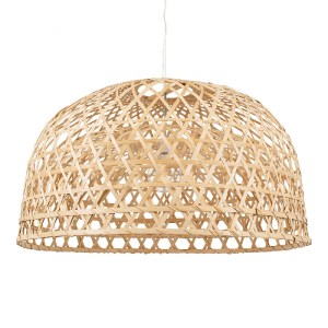 glo-00717-cf9c18_00717_0 GLOBOSTAR® MANGEA 00717 BOHO ΚΡΕΜΑΣΤΟ ΦΩΤΙΣΤΙΚΟ ΠΛΕΓΜΑ ΜΟΝΟΦΩΤΟ 1 X E27 IP20 ΜΠΕΖ ΞΥΛΟ - Μ