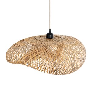 glo-00719-00719_5 GLOBOSTAR® MEXICO 00719 BOHO ΚΡΕΜΑΣΤΟ ΦΩΤΙΣΤΙΚΟ ΑΝΑΡΤΗΣΗ ΜΟΝΟΦΩΤΟ 1 X E27 IP20 ΜΠΕΖ ΞΥΛΟ -