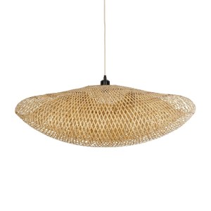 glo-00720-00720_7 GLOBOSTAR® MEXICO 00720 BOHO ΚΡΕΜΑΣΤΟ ΦΩΤΙΣΤΙΚΟ ΑΝΑΡΤΗΣΗ ΜΟΝΟΦΩΤΟ 1 X E27 IP20 ΜΠΕΖ ΞΥΛΟ - Μ85 X Π55 X Y36CM