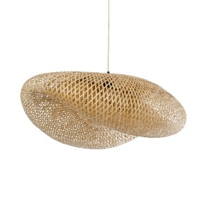 glo-00720-28b335_00720_0 GLOBOSTAR® MEXICO 00720 BOHO ΚΡΕΜΑΣΤΟ ΦΩΤΙΣΤΙΚΟ ΑΝΑΡΤΗΣΗ ΜΟΝΟΦΩΤΟ 1 X E27 IP20 ΜΠΕΖ ΞΥΛΟ - Μ85 X Π55 X Y36CM