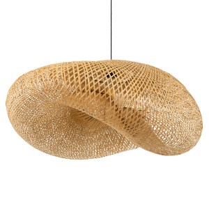glo-00721-00721_00 GLOBOSTAR® MEXICO 00721 BOHO ΚΡΕΜΑΣΤΟ ΦΩΤΙΣΤΙΚΟ ΑΝΑΡΤΗΣΗ ΜΟΝΟΦΩΤΟ 1 X E27 IP20 ΜΠΕΖ ΞΥΛΟ -