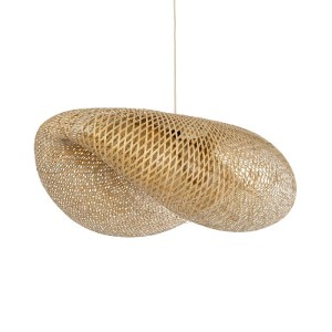 glo-00721-00721_0 GLOBOSTAR® MEXICO 00721 BOHO ΚΡΕΜΑΣΤΟ ΦΩΤΙΣΤΙΚΟ ΑΝΑΡΤΗΣΗ ΜΟΝΟΦΩΤΟ 1 X E27 IP20 ΜΠΕΖ ΞΥΛΟ - Μ100 X Π80 X Y35CM