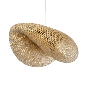 glo-00721-00721_5 GLOBOSTAR® MEXICO 00721 BOHO ΚΡΕΜΑΣΤΟ ΦΩΤΙΣΤΙΚΟ ΑΝΑΡΤΗΣΗ ΜΟΝΟΦΩΤΟ 1 X E27 IP20 ΜΠΕΖ ΞΥΛΟ - Μ100 X Π80 X Y35CM