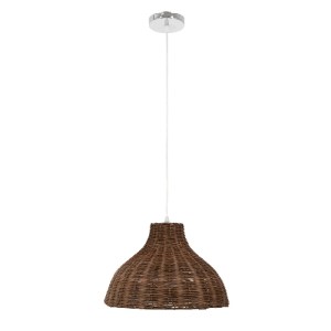 glo-00725-00725_3 GLOBOSTAR® MAYOTTE 00725 BOHO ΚΡΕΜΑΣΤΟ ΦΩΤΙΣΤΙΚΟ ΚΑΜΠΑΝΑ ΜΟΝΟΦΩΤΟ 1 X E27 IP20 ΚΑΦΕ ΞΥΛΟ -