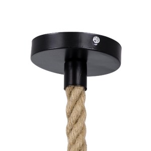 glo-00727-00727_7 GLOBOSTAR® SIMON 00727 BOHO ΚΡΕΜΑΣΤΟ ΦΩΤΙΣΤΙΚΟ ΑΝΑΡΤΗΣΗ ΜΟΝΟΦΩΤΟ 1 X E27 IP20 ΜΠΕΖ & ΜΠΛΕ 