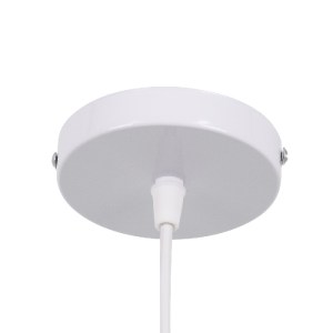 glo-00729-00729_6 GLOBOSTAR® SANTOR 00729 BOHO ΚΡΕΜΑΣΤΟ ΦΩΤΙΣΤΙΚΟ ΜΠΑΛΑ ΜΟΝΟΦΩΤΟ 1 X E27 IP20 ΛΕΥΚΟ & ΜΠΛΕ Σ