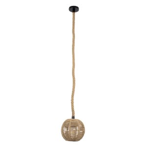 glo-00730-00730_3 GLOBOSTAR® MANDALA 00730 BOHO ΚΡΕΜΑΣΤΟ ΦΩΤΙΣΤΙΚΟ ΜΠΑΛΑ ΜΟΝΟΦΩΤΟ 1 X E27 IP20 ΜΠΕΖ ΣΧΟΙΝΙ -