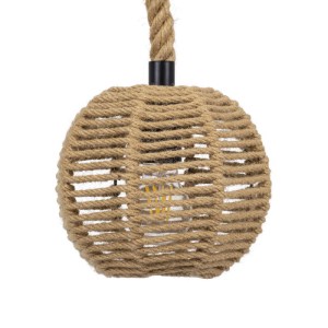 glo-00730-00730_5 GLOBOSTAR® MANDALA 00730 BOHO ΚΡΕΜΑΣΤΟ ΦΩΤΙΣΤΙΚΟ ΜΠΑΛΑ ΜΟΝΟΦΩΤΟ 1 X E27 IP20 ΜΠΕΖ ΣΧΟΙΝΙ -