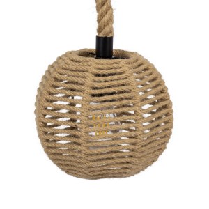 glo-00730-00730_7 GLOBOSTAR® MANDALA 00730 BOHO ΚΡΕΜΑΣΤΟ ΦΩΤΙΣΤΙΚΟ ΜΠΑΛΑ ΜΟΝΟΦΩΤΟ 1 X E27 IP20 ΜΠΕΖ ΣΧΟΙΝΙ -