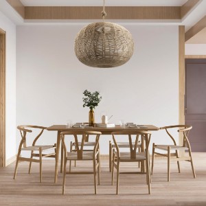 glo-00732-post_178 GLOBOSTAR® MANDALA 00732 BOHO ΚΡΕΜΑΣΤΟ ΦΩΤΙΣΤΙΚΟ ΠΛΕΓΜΑ ΜΟΝΟΦΩΤΟ 1 X E27 IP20 ΜΠΕΖ ΣΧΟΙΝΙ 