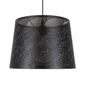 glo-00733-00733_4 GLOBOSTAR® SPARKLE 00733 ΜΟΝΤΕΡΝΟ ΚΡΕΜΑΣΤΟ ΦΩΤΙΣΤΙΚΟ ΚΑΠΕΛΟ ΜΟΝΟΦΩΤΟ 1 X E27 IP20 ΜΑΥΡΟ ΜΕ