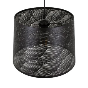 glo-00733-00733_6 GLOBOSTAR® SPARKLE 00733 ΜΟΝΤΕΡΝΟ ΚΡΕΜΑΣΤΟ ΦΩΤΙΣΤΙΚΟ ΚΑΠΕΛΟ ΜΟΝΟΦΩΤΟ 1 X E27 IP20 ΜΑΥΡΟ ΜΕ