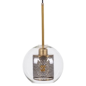 glo-00739-00739_4 GLOBOSTAR® AVERY 00739 ΜΟΝΤΕΡΝΟ ΚΡΕΜΑΣΤΟ ΦΩΤΙΣΤΙΚΟ ΜΠΑΛΑ ΜΟΝΟΦΩΤΟ 1 X E27 IP20 ΔΙΑΦΑΝΟ ΓΥΑ