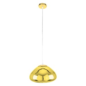 glo-00760-00760_2 GLOBOSTAR® CRISTIN 00760 ΜΟΝΤΕΡΝΟ ΚΡΕΜΑΣΤΟ ΦΩΤΙΣΤΙΚΟ ΑΝΑΡΤΗΣΗ ΜΟΝΟΦΩΤΟ 1 X E27 IP20 ΧΡΥΣΟ 