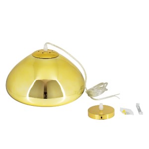 glo-00760-00760_7 GLOBOSTAR® CRISTIN 00760 ΜΟΝΤΕΡΝΟ ΚΡΕΜΑΣΤΟ ΦΩΤΙΣΤΙΚΟ ΑΝΑΡΤΗΣΗ ΜΟΝΟΦΩΤΟ 1 X E27 IP20 ΧΡΥΣΟ 