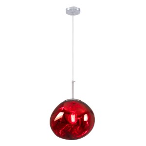 glo-00762-00762_2 GLOBOSTAR® DIXAR 00762 ΜΟΝΤΕΡΝΟ ΚΡΕΜΑΣΤΟ ΦΩΤΙΣΤΙΚΟ ΑΝΑΡΤΗΣΗ ΜΟΝΟΦΩΤΟ 1 X E27 IP20 ΚΟΚΚΙΝΟ 