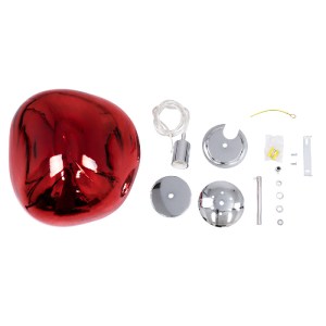 glo-00763-00763_7 GLOBOSTAR® DIXAR 00763 ΜΟΝΤΕΡΝΟ ΚΡΕΜΑΣΤΟ ΦΩΤΙΣΤΙΚΟ ΑΝΑΡΤΗΣΗ ΜΟΝΟΦΩΤΟ 1 X E27 IP20 ΚΟΚΚΙΝΟ 