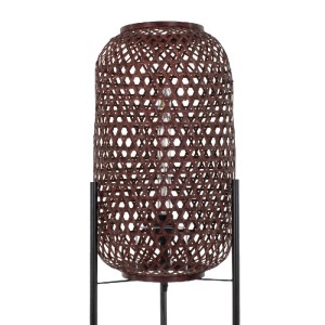 glo-00771-00771_5 GLOBOSTAR® CURACAO 00771 ΜΟΝΤΕΡΝΟ ΕΠΙΔΑΠΕΔΙΟ ΦΩΤΙΣΤΙΚΟ ΜΟΝΟΦΩΤΟ 1 X E27 IP20 ΜΑΥΡΟ ΜΕΤΑΛΛΟ