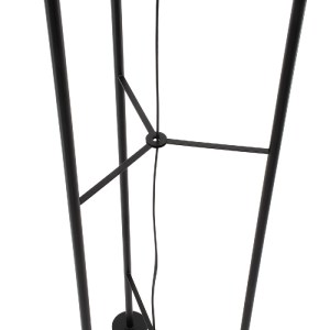 glo-00771-00771_6 GLOBOSTAR® CURACAO 00771 ΜΟΝΤΕΡΝΟ ΕΠΙΔΑΠΕΔΙΟ ΦΩΤΙΣΤΙΚΟ ΜΟΝΟΦΩΤΟ 1 X E27 IP20 ΜΑΥΡΟ ΜΕΤΑΛΛΟ
