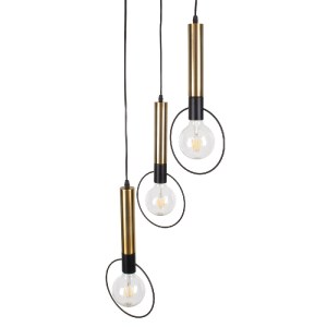 glo-00773-00773_4 GLOBOSTAR® OLVERO 00773 ΜΟΝΤΕΡΝΟ ΚΡΕΜΑΣΤΟ ΦΩΤΙΣΤΙΚΟ ΑΝΑΡΤΗΣΗ ΤΡΙΦΩΤΟ 3 X E27 IP20 ΜΑΥΡΟ & 