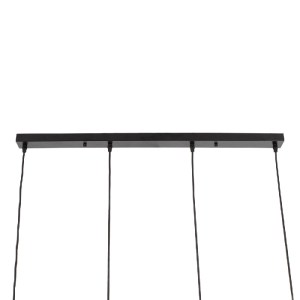 glo-00775-00775_8 GLOBOSTAR® OLVERO 00775 ΜΟΝΤΕΡΝΟ ΚΡΕΜΑΣΤΟ ΦΩΤΙΣΤΙΚΟ ΡΑΓΑ ΠΟΛΥΦΩΤΟ 4 X E27 IP20 ΜΑΥΡΟ & ΧΡΥ