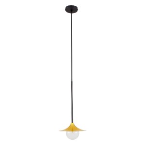 glo-00777-00777_3 GLOBOSTAR® JOLIET 00777 ΜΟΝΤΕΡΝΟ ΚΡΕΜΑΣΤΟ ΦΩΤΙΣΤΙΚΟ ΚΑΜΠΑΝΑ ΜΟΝΟΦΩΤΟ 1 X G9 IP20 ΜΑΥΡΟ & Χ