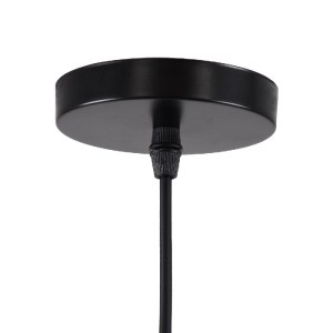 glo-00777-00777_7 GLOBOSTAR® JOLIET 00777 ΜΟΝΤΕΡΝΟ ΚΡΕΜΑΣΤΟ ΦΩΤΙΣΤΙΚΟ ΚΑΜΠΑΝΑ ΜΟΝΟΦΩΤΟ 1 X G9 IP20 ΜΑΥΡΟ & Χ