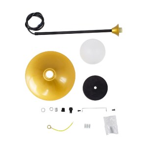 glo-00777-00777_8 GLOBOSTAR® JOLIET 00777 ΜΟΝΤΕΡΝΟ ΚΡΕΜΑΣΤΟ ΦΩΤΙΣΤΙΚΟ ΚΑΜΠΑΝΑ ΜΟΝΟΦΩΤΟ 1 X G9 IP20 ΜΑΥΡΟ & Χ