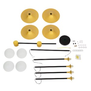 glo-00779-00779_11 GLOBOSTAR® JOLIET 00779 ΜΟΝΤΕΡΝΟ ΦΩΤΙΣΤΙΚΟ ΟΡΟΦΗΣ ΠΛΕΓΜΑ ΠΟΛΥΦΩΤΟ 4 X G9 IP20 ΜΑΥΡΟ & ΧΡΥΣ