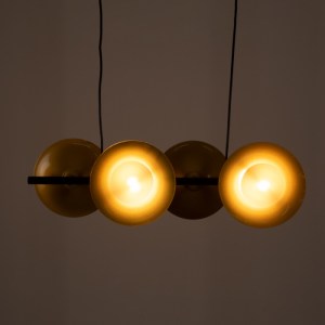 glo-00782-00782_2 GLOBOSTAR® JOLIET 00782 ΜΟΝΤΕΡΝΟ ΚΡΕΜΑΣΤΟ ΦΩΤΙΣΤΙΚΟ ΑΝΑΡΤΗΣΗ ΠΟΛΥΦΩΤΟ 4 X G9 ΜΑΥΡΟ & ΧΡΥΣΟ