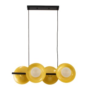 glo-00782-00782_3 GLOBOSTAR® JOLIET 00782 ΜΟΝΤΕΡΝΟ ΚΡΕΜΑΣΤΟ ΦΩΤΙΣΤΙΚΟ ΑΝΑΡΤΗΣΗ ΠΟΛΥΦΩΤΟ 4 X G9 ΜΑΥΡΟ & ΧΡΥΣΟ