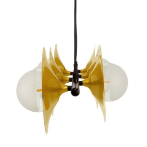 glo-00783-00783_5 GLOBOSTAR® JOLIET 00783 ΜΟΝΤΕΡΝΟ ΚΡΕΜΑΣΤΟ ΦΩΤΙΣΤΙΚΟ ΑΝΑΡΤΗΣΗ ΠΟΛΥΦΩΤΟ 6 X G9 ΜΑΥΡΟ & ΧΡΥΣΟ